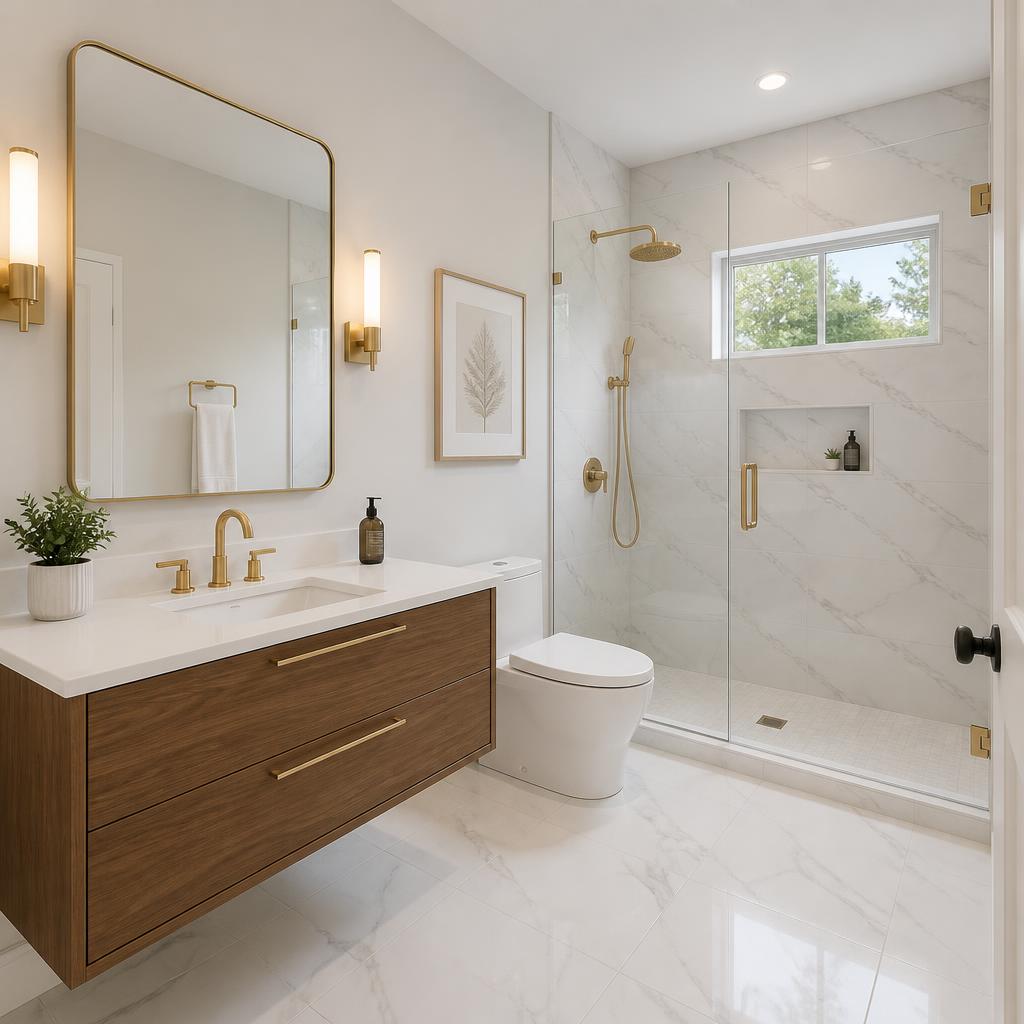 Bathroom Renovation after