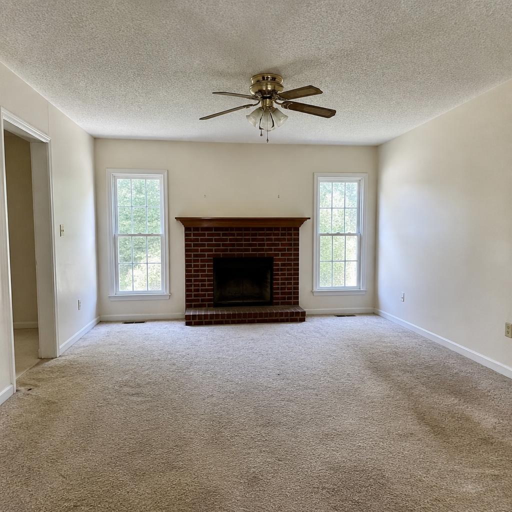 Living Room Renovation before